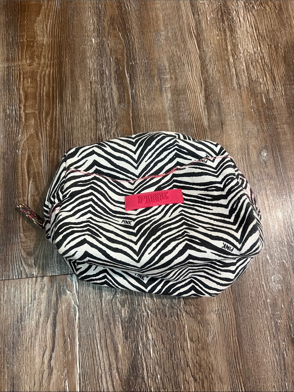 PINK zebra makeup case